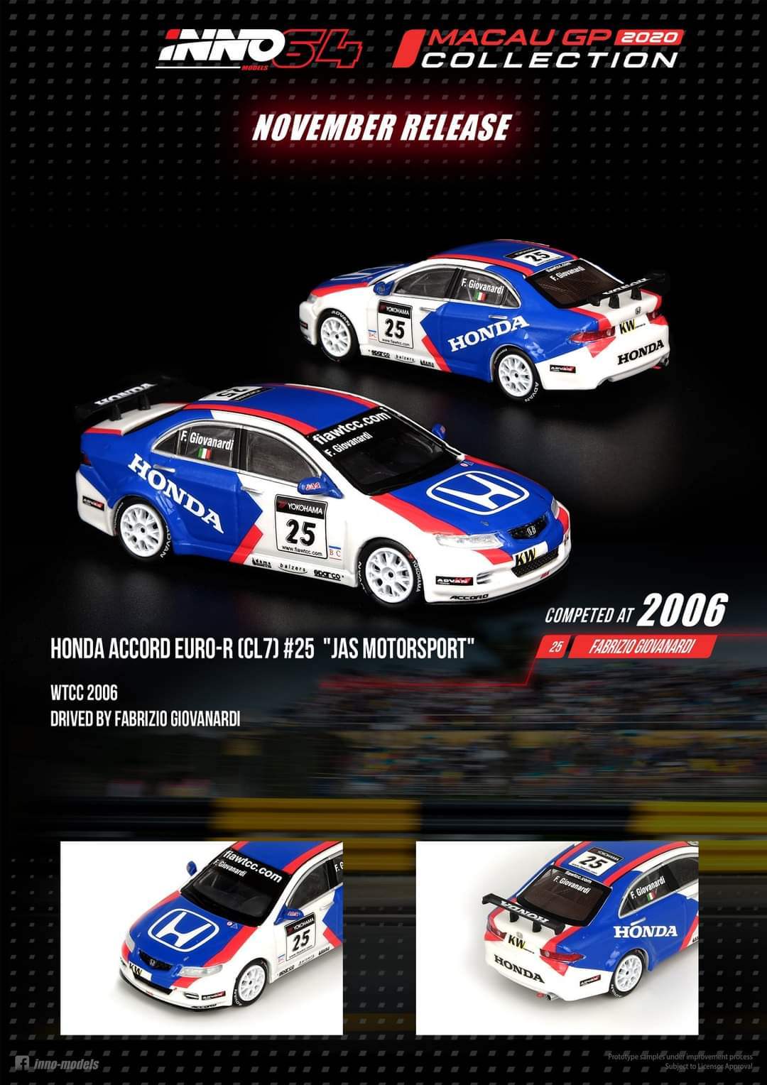 Inno64 Macau GP 2020 Complete Box set (12pcs) limited 300set - Image 6