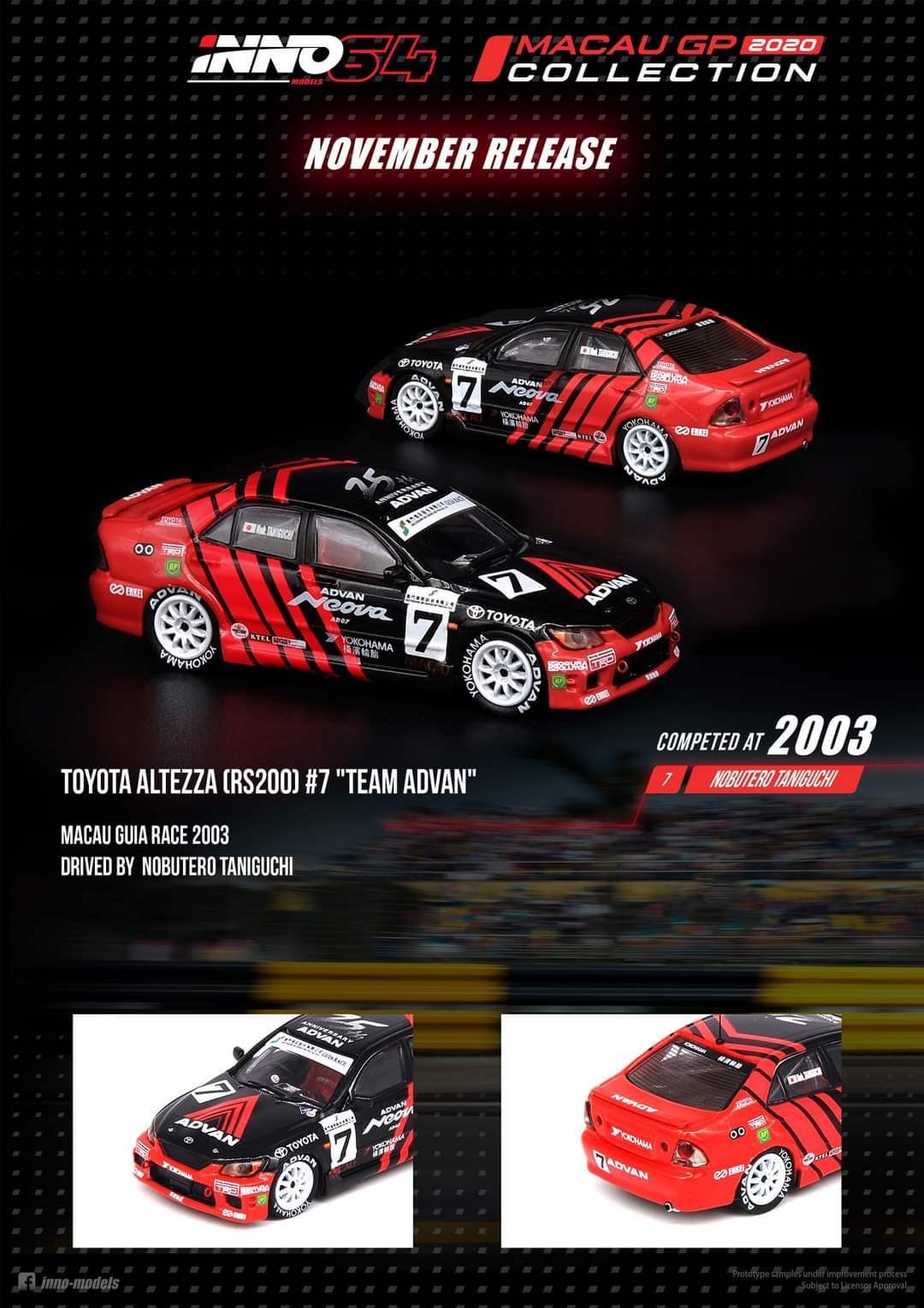 Inno64 Macau GP 2020 Complete Box set (12pcs) limited 300set - Image 8