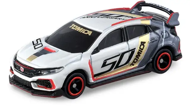 Tomica 50th Anniversary Honda Civic FK8 TypeR - Image 3