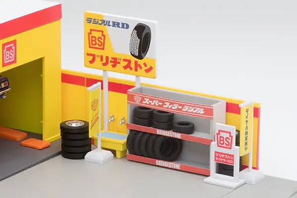Tomica Limited Vintage Carama 05b Tire Shop (Bridgestone) - Image 4